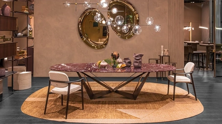 Tavolo Skorpio Marble di Cattelan Italia