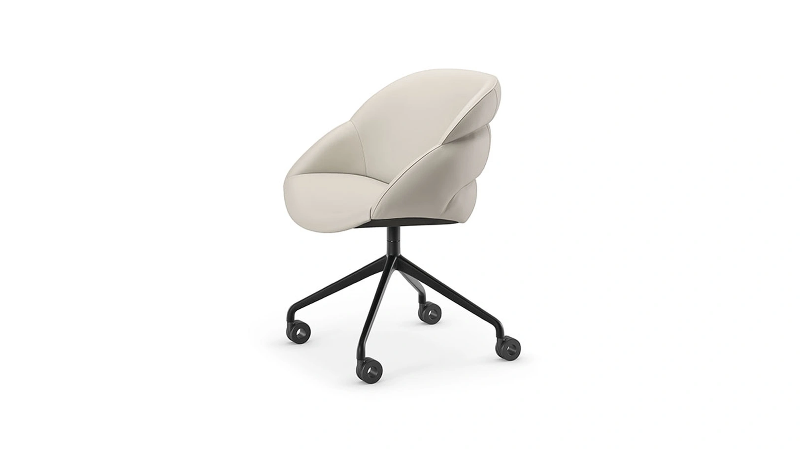 Sedia operativa girevole Camilla Wheels di Cattelan Italia